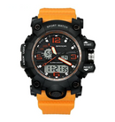 Relógio Sport estilo militar com pulseira de silicone - Frete Grátis