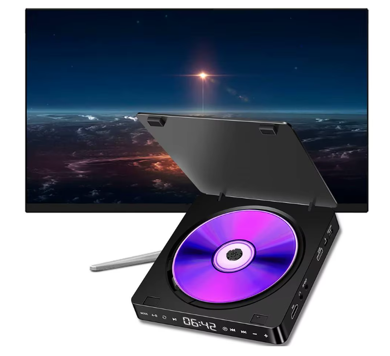 Mini HD CD DVD Players para Casa - Touch Sensor - Frete Grátis e sem imposto