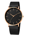 Relógio Quartz elegante e unissex - Frete Grátis